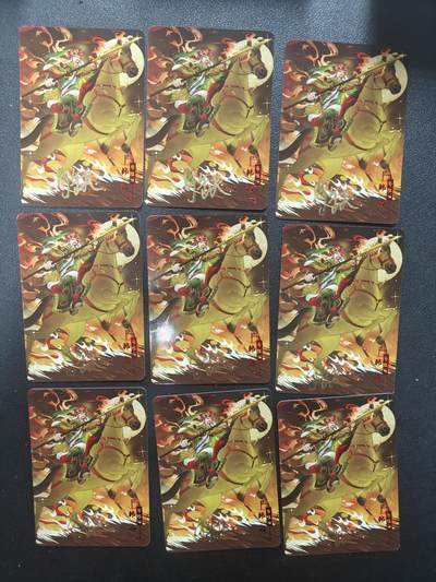 天玑星卡拍第152期《12.22周一截拍》持续收拍收评中 满赠卡需备注 - 【亲签卡】宁缺卡牌 京剧水浒 百胜将韩涛 普卡 九宫