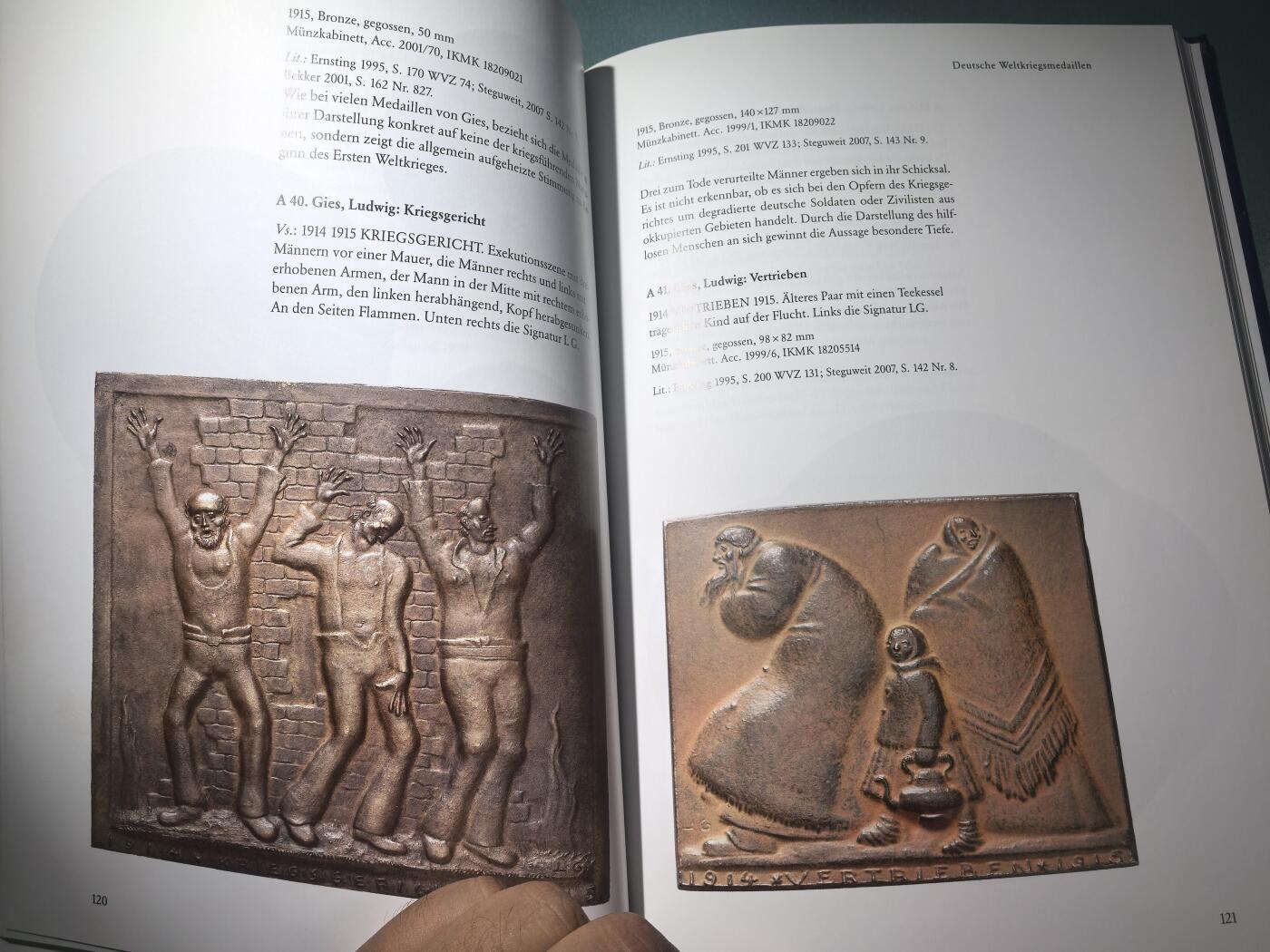 盛世勋华——号角文化勋章邮票专场拍卖第294期 德国柏林钱币博物馆出版 第一次世界大战纪念章牌目录 280页