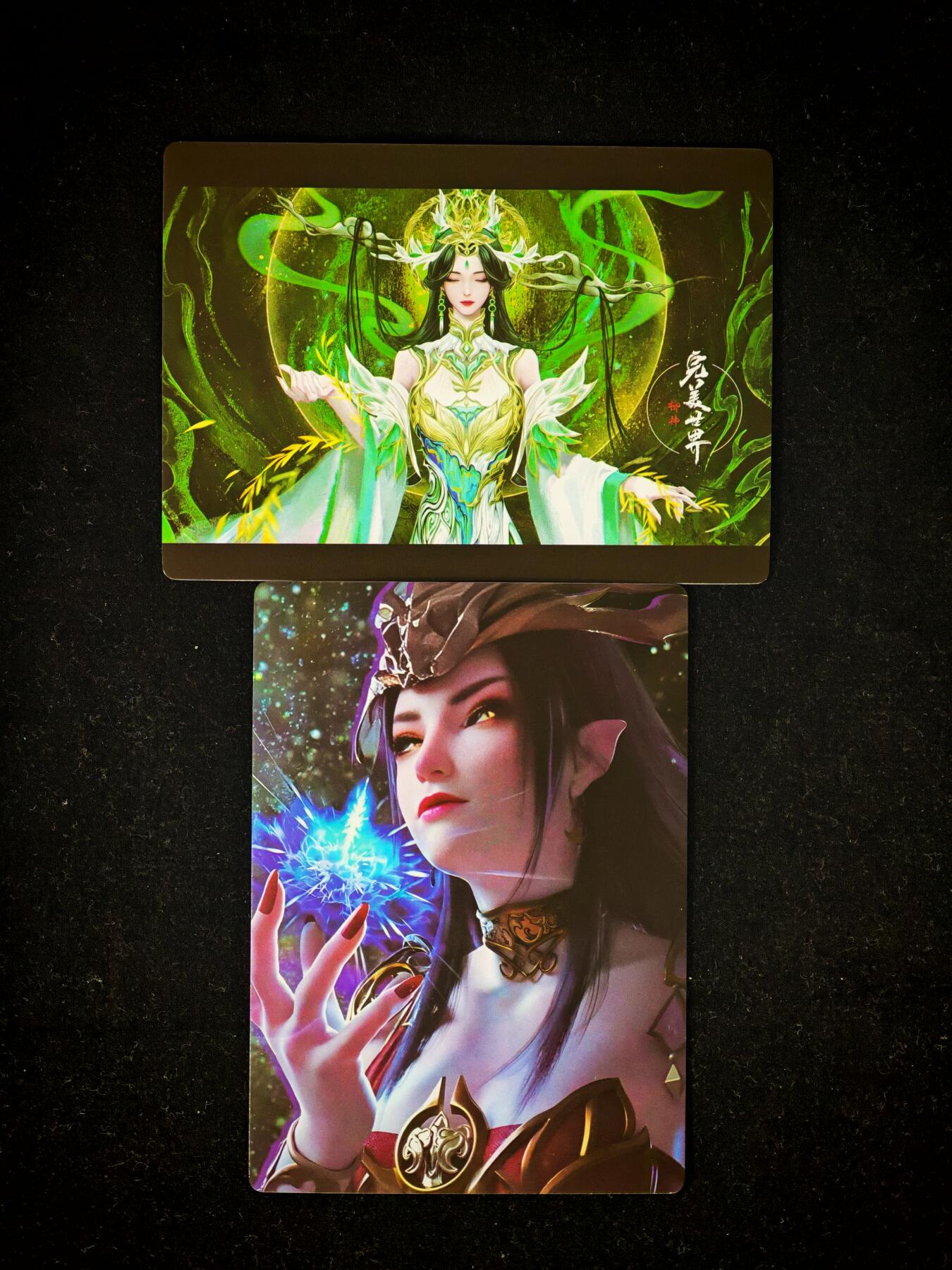 琦卡当当铺～第26期★★各种小漏~支持寄存★★~【9点40结束】扫码加群抽[包邮券]~ 奇点卡 柳神美杜莎一对 粗闪 2张