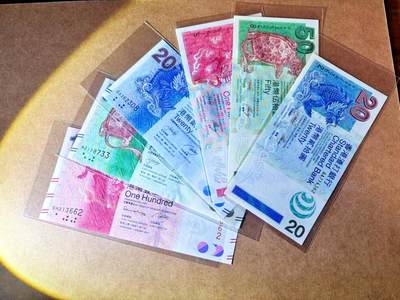 【Blue Auction】世界纸币精拍第765期——18级TOP拍卖/信誉/品质/专业/高效💫 - 【一组6张 含AA冠及无47】香港 渣打 2003-2014年20-100元 全新UNC