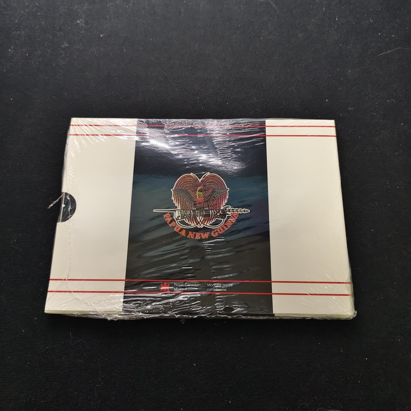 【全场包邮】纯粹捡漏拍489场（免费代拍第26场） 巴布亚新几内亚1995年官方套币-加拿大造币厂出品（原密封装未拆封）