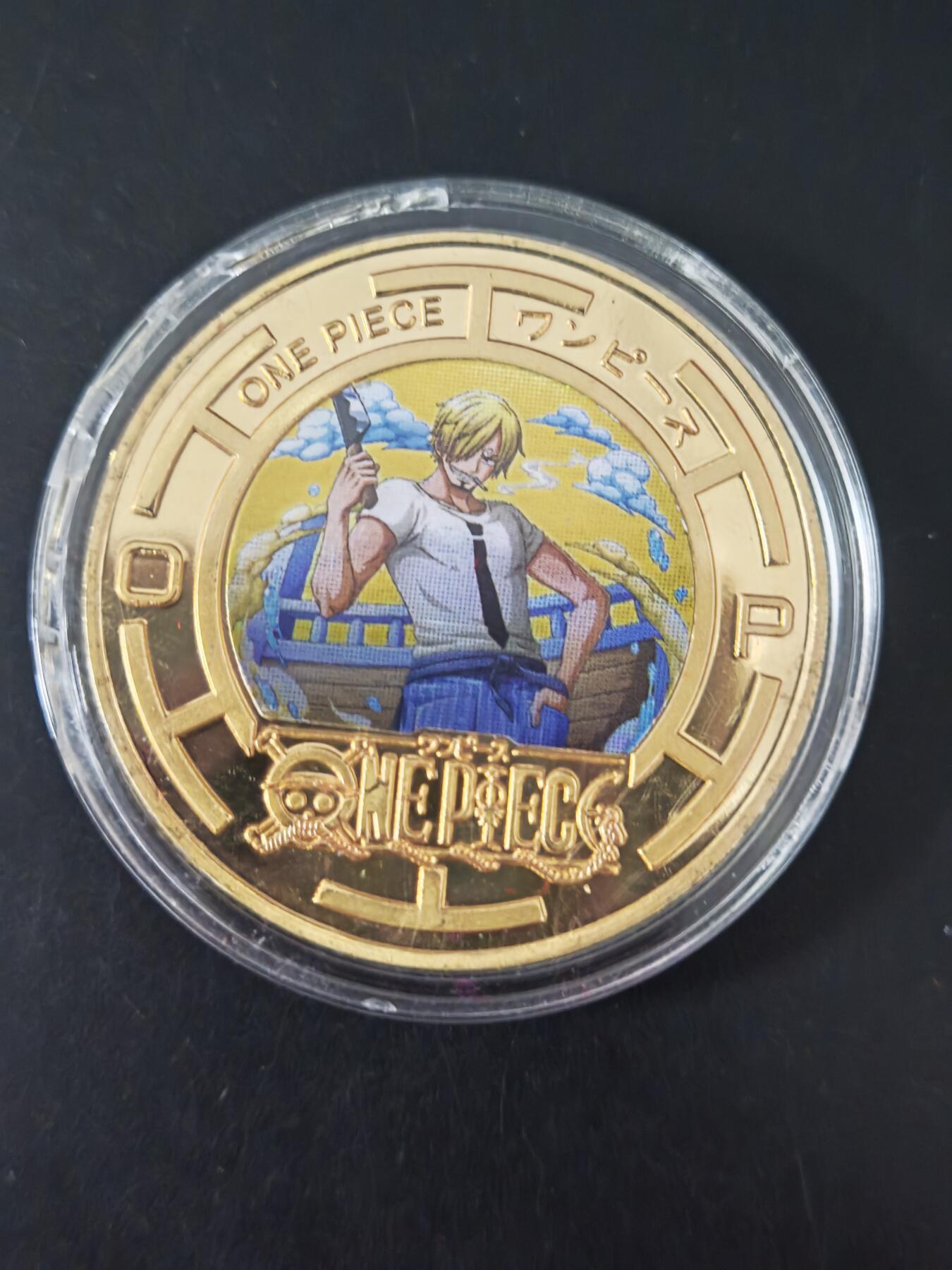 琦卡当当铺～第26期★★各种小漏~支持寄存★★~【9点40结束】扫码加群抽[包邮券]~ 欧卡-海贼王-山治-金属币-1个