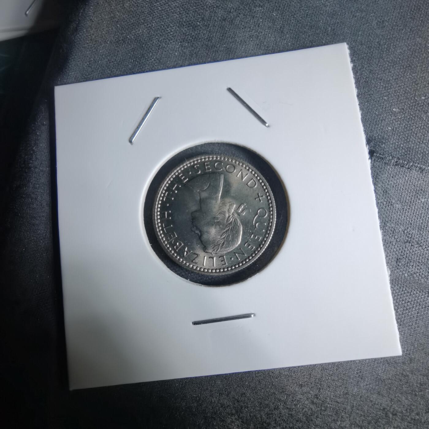 沼泽如烟--第941场 新西兰1965年6便士