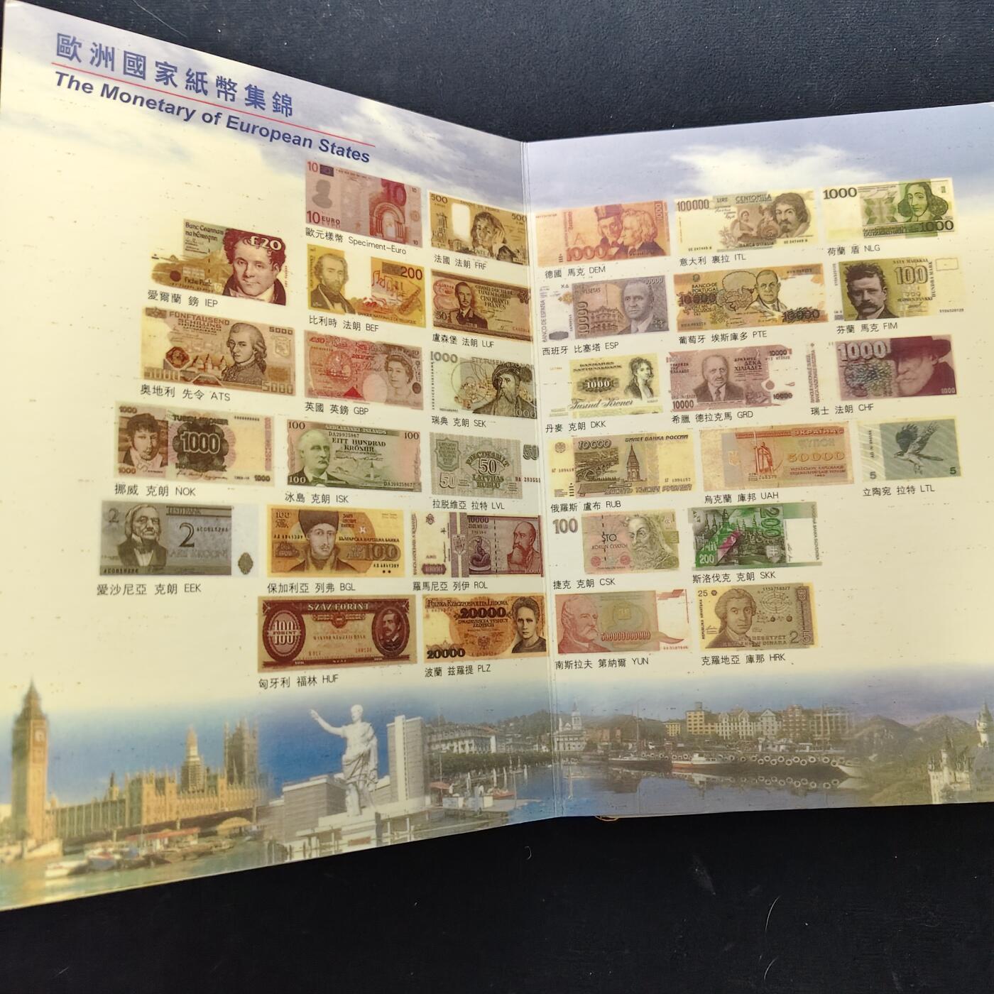 【全场包邮】纯粹捡漏拍489场（免费代拍第26场） 【收藏品】欧洲钱币护照收藏套装