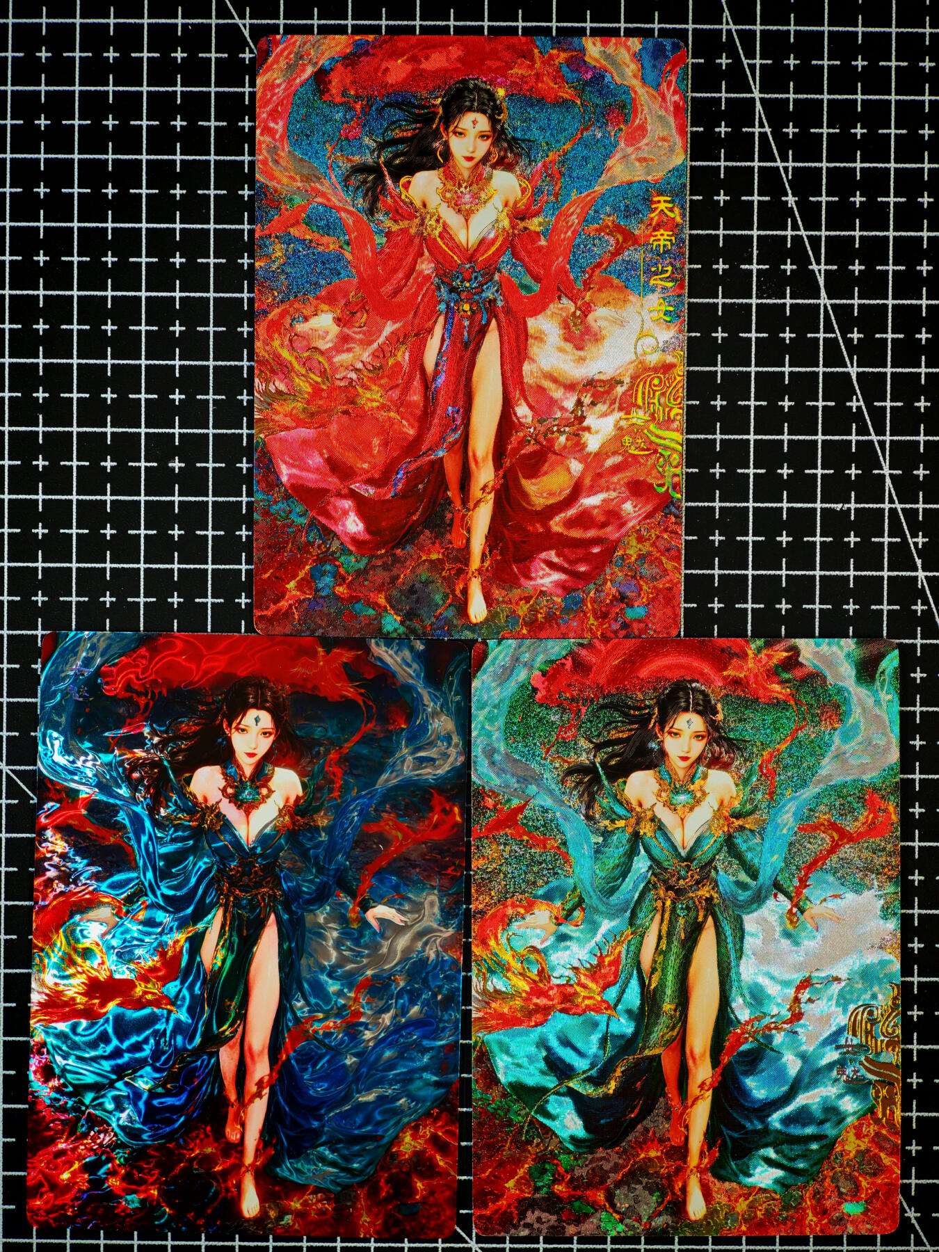 琦卡当当铺～第26期★★各种小漏~支持寄存★★~【9点40结束】扫码加群抽[包邮券]~ 奇点卡牌 盲包卡 粗闪+光刻 宗rich玄灵谱 女魃三工艺