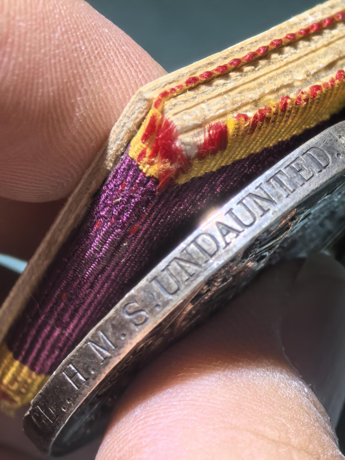 盛世勋华——号角文化勋章邮票专场拍卖第294期 英国1900年八国联军庚子年侵华奖章 银制 实刻带边铭 非市面上后造和后刻边铭 