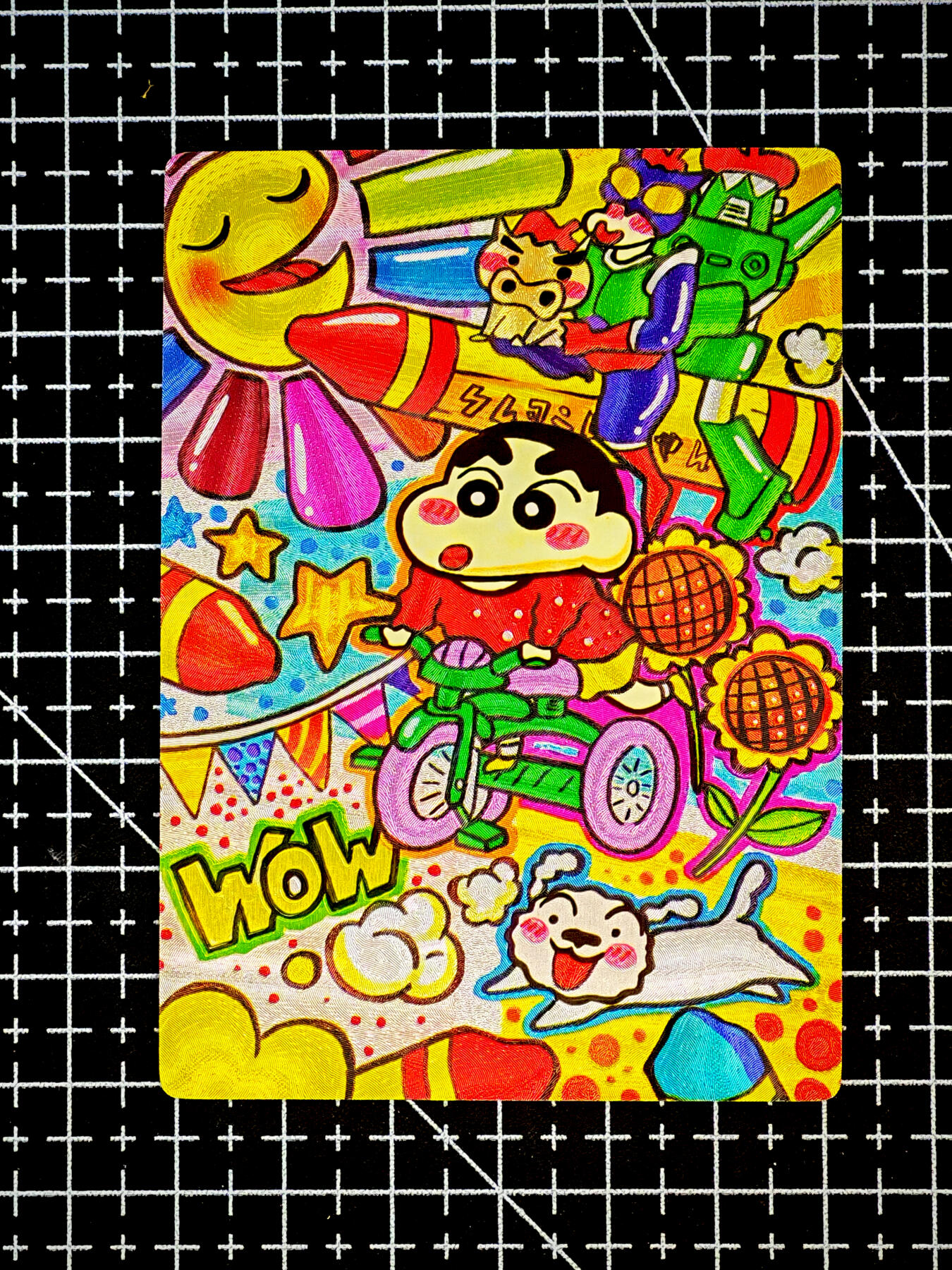 琦卡当当铺～第26期★★各种小漏~支持寄存★★~【9点40结束】扫码加群抽[包邮券]~ 奇点卡牌 盲包卡 粗闪 蜡笔小新  1张