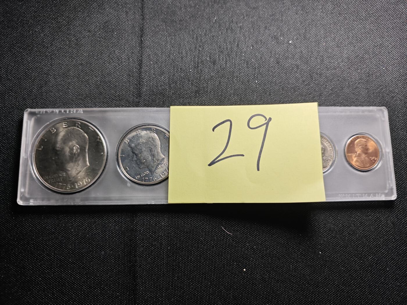 KK钱币收藏小铺 《套币 好品/批量散币专场》  2月预留时间 周末发货  美国建国200周年纪念套币