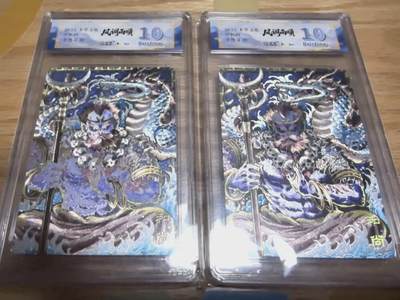 光影卡牌第27期，各家亲签，各家套卡，持续收拍品 - 卡萃文化风调雨顺李尊奇老师绘沙和尚10P✘2张