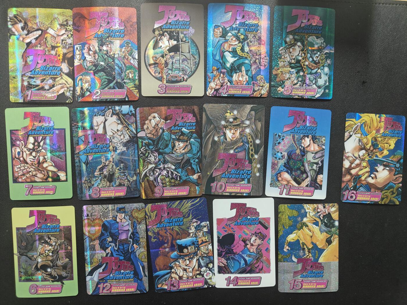 天玑星卡拍第152期《12.22周一截拍》持续收拍收评中 满赠卡需备注 JOJO 纱布闪 16张 自制卡