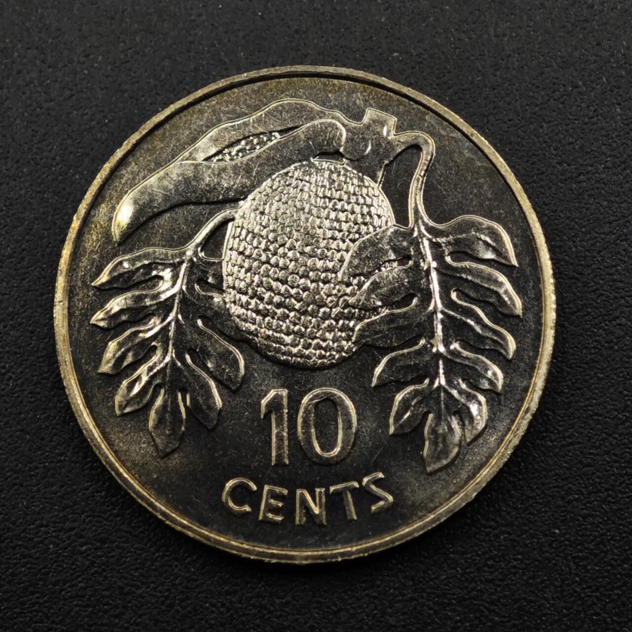 【淘币小摊】实时拍第八百三十三拍   散币场   满百包邮可预留二周 每周一统一发货   基里巴斯1979年面包果10分镍币