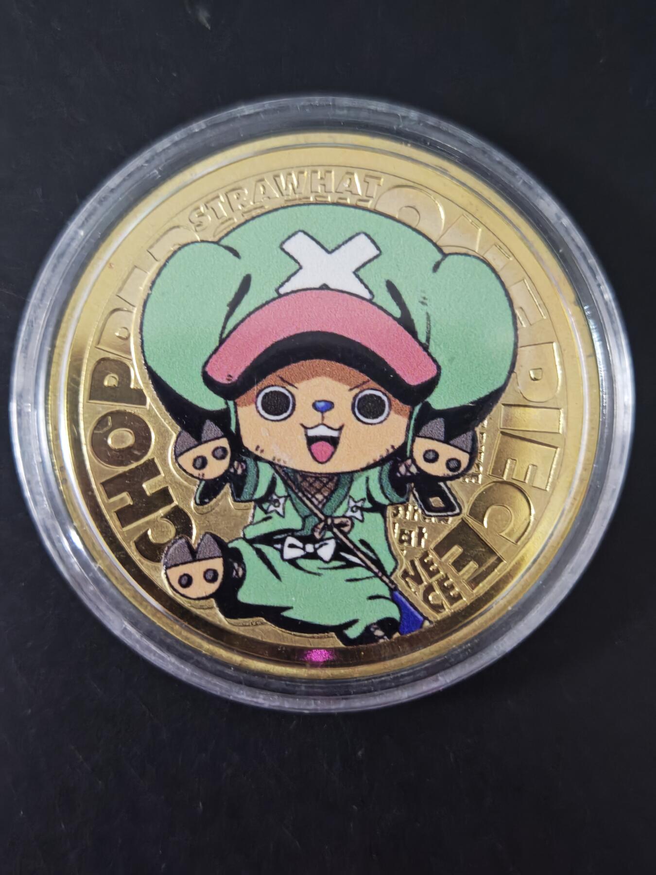 琦卡当当铺～第26期★★各种小漏~支持寄存★★~【9点40结束】扫码加群抽[包邮券]~ 欧卡-海贼王-乔巴-金属币-1个