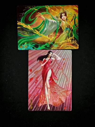 琦卡当当铺～第26期★★各种小漏~支持寄存★★~【9点40结束】扫码加群抽[包邮券]~ - 奇点卡 柳神美杜莎一对 粗闪 2张