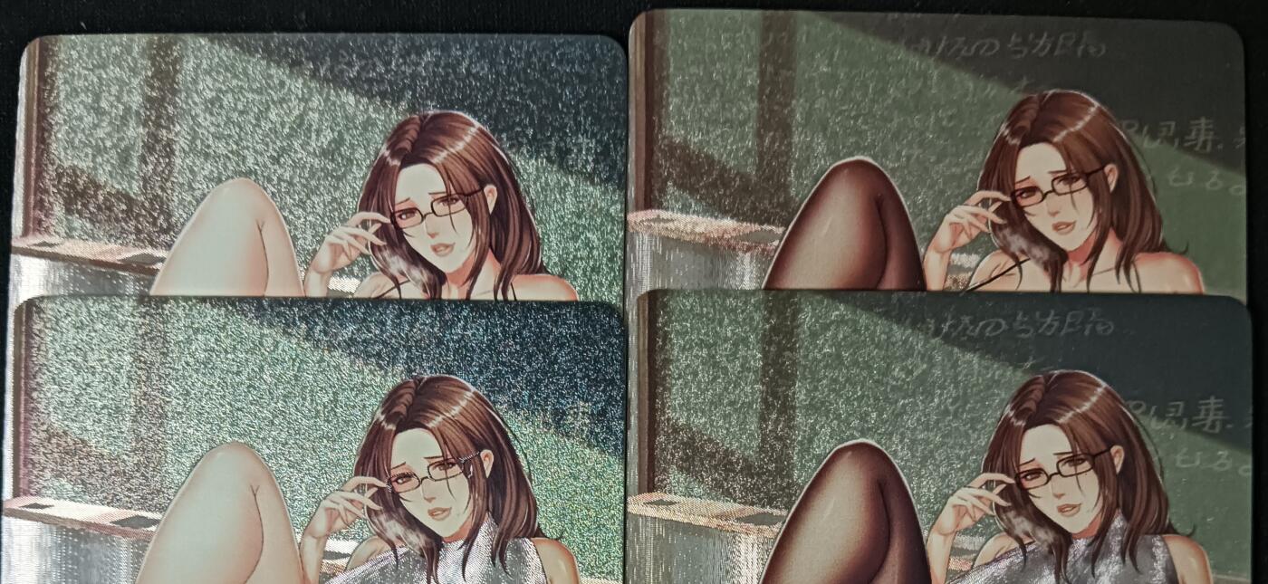 花开卡拍第61期（3月7号周六截拍，品控勿拍!!!拍品不寄存，运费5元（新疆需补运费差价或顺丰到付），自制卡难免瑕疵，可能存在轻微撞角爆边等出厂瑕疵，品控介意勿拍！） 逍遥卡牌同人原创 织田non双形态对卡 粗闪4张