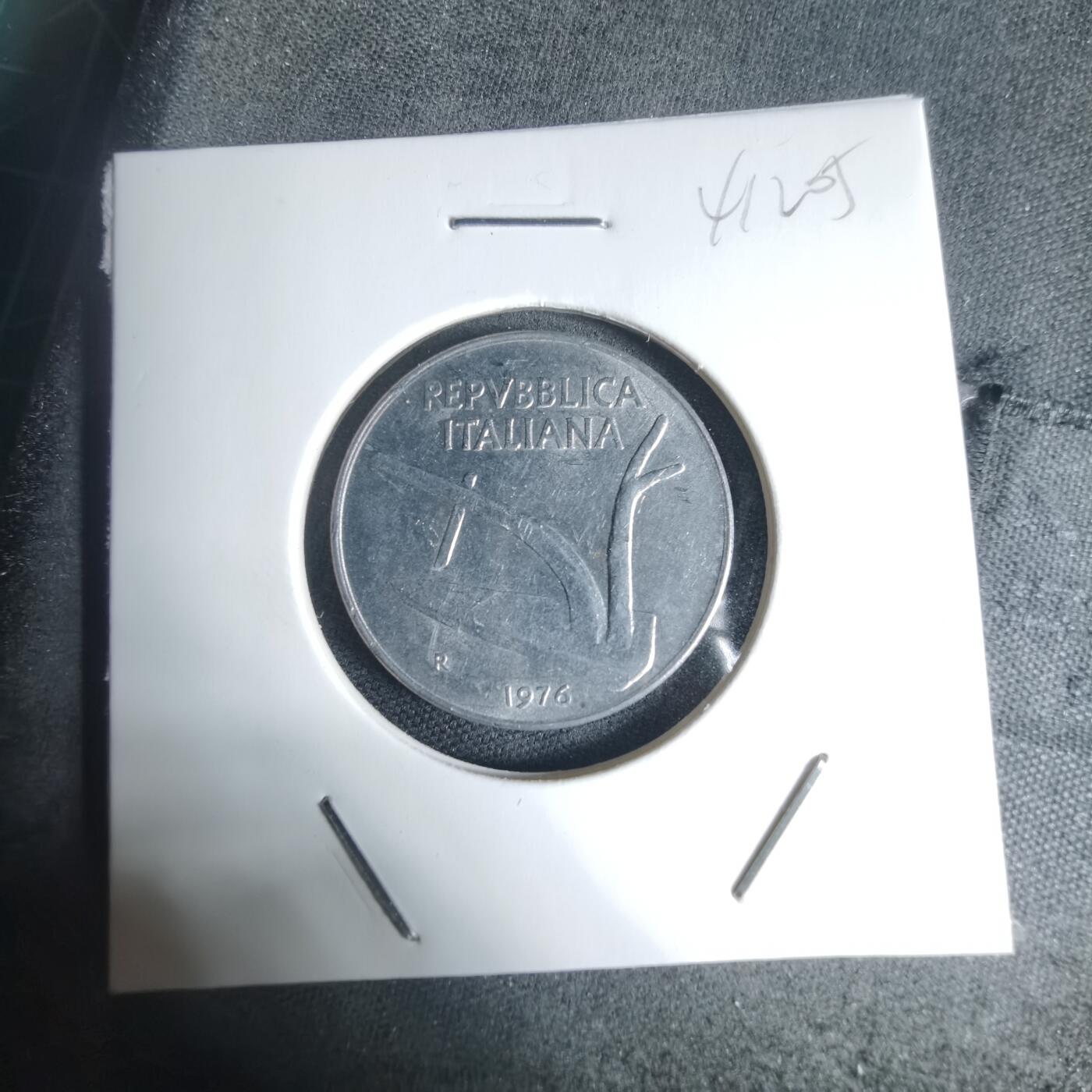 沼泽如烟--第941场 意大利1976年10里拉