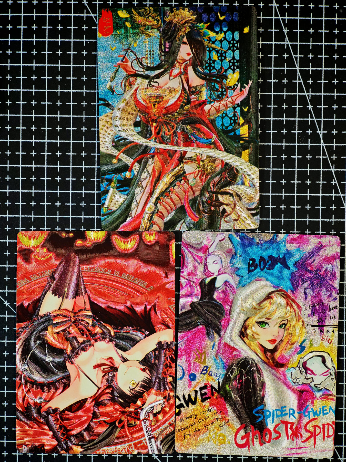 琦卡当当铺～第26期★★各种小漏~支持寄存★★~【9点40结束】扫码加群抽[包邮券]~ 奇点卡牌 盲包卡 粗闪 红菱 狂三  格温