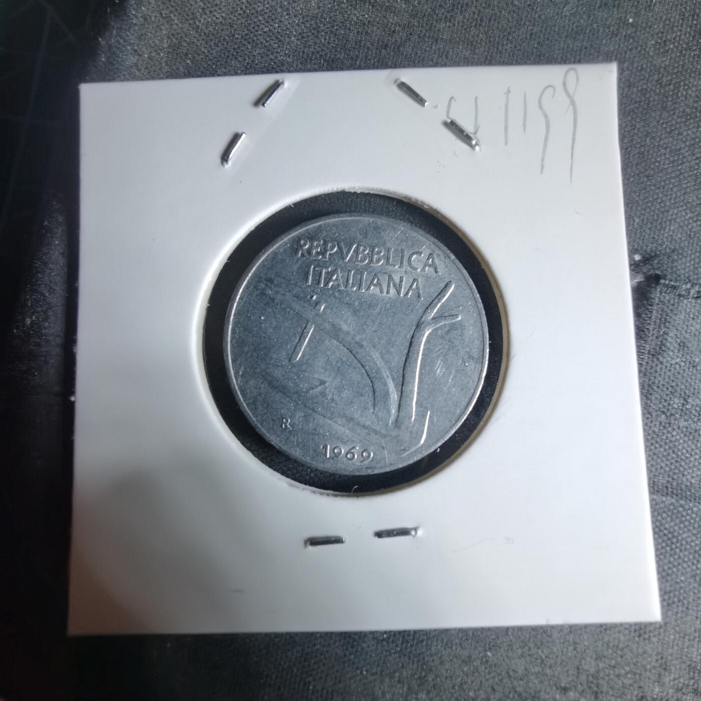 沼泽如烟--第941场 意大利1969年10里拉