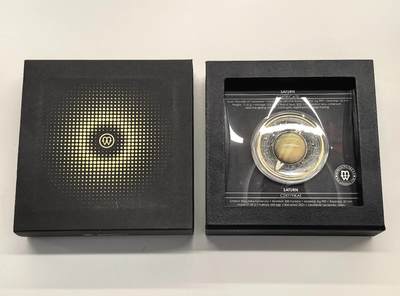 博洋堂世界钱币拍卖第153期（全场包邮） - 喀麦隆2022年500中非法郎镀金姥3D立体彩色银币 太阳系-土星 17.5克999银 发行量：555 盒证全 少见