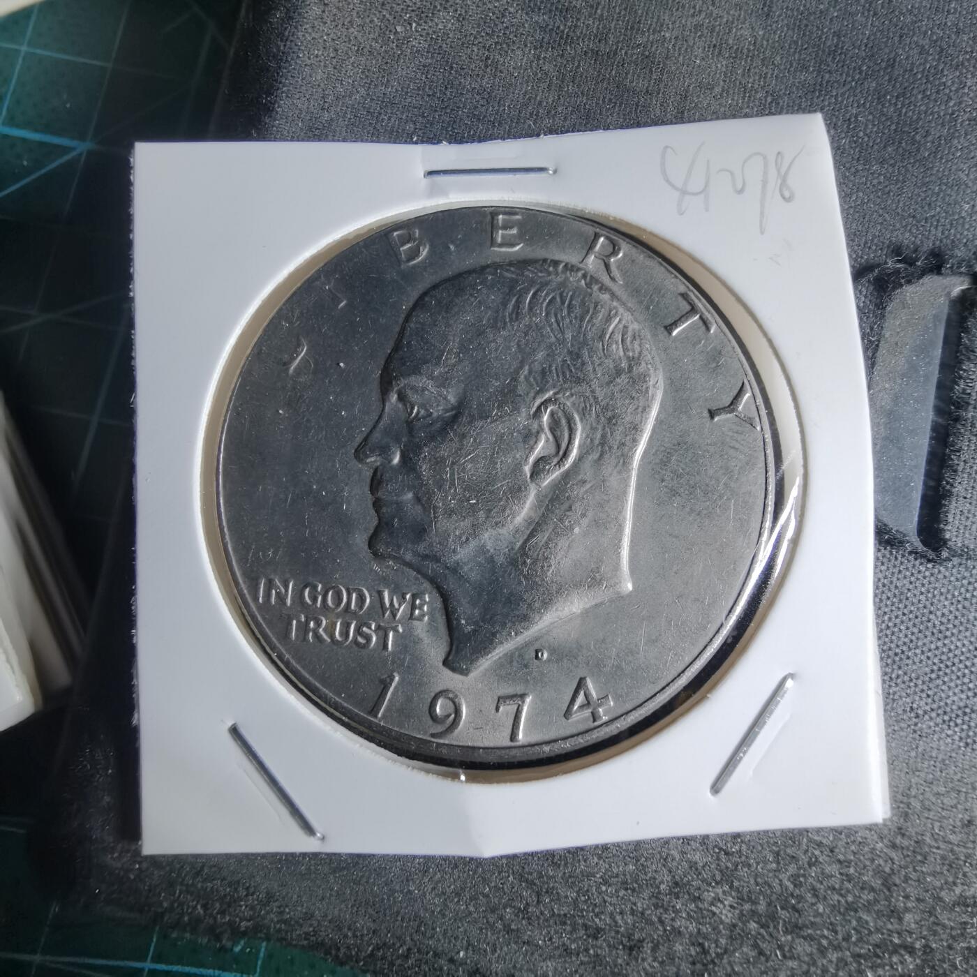 沼泽如烟--第941场 美国1974年一元