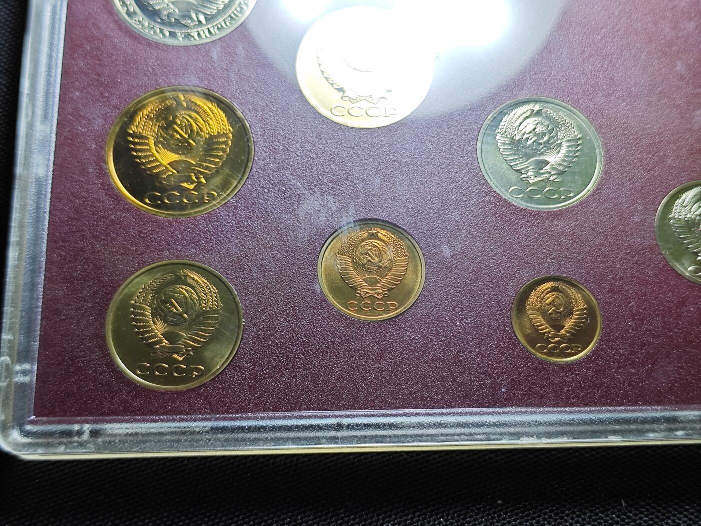 KK钱币收藏小铺 《套币 好品/批量散币专场》  2月预留时间 周末发货  1987苏联清年套币