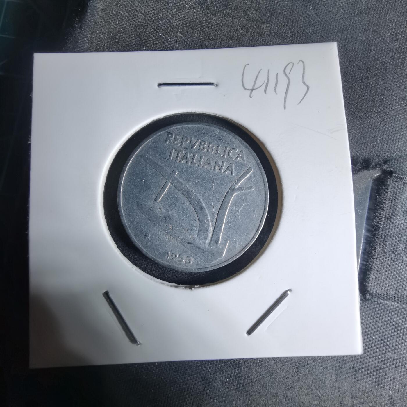 沼泽如烟--第941场 意大利1953年10里拉