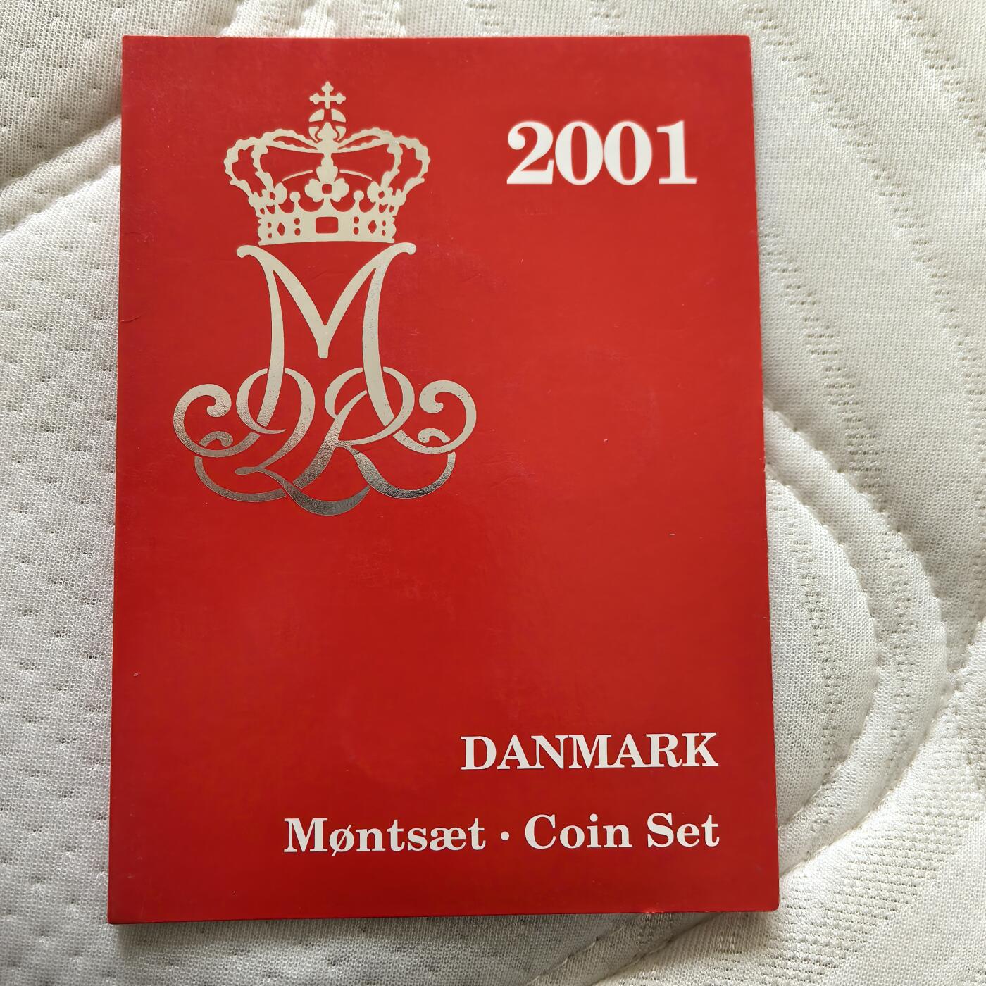 道一币馆币章第一百六十场 原包装 丹麦2001年套币七枚