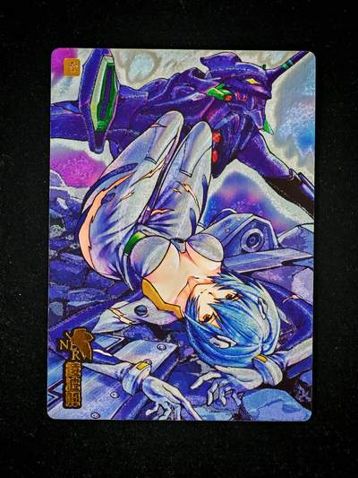 琦卡当当铺～第26期★★各种小漏~支持寄存★★~【9点40结束】扫码加群抽[包邮券]~ - 奇点卡牌 女神系列绫波丽粗闪