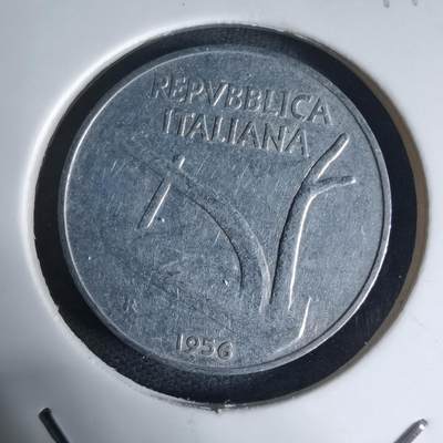 沼泽如烟--第941场 - 意大利1956年10里拉