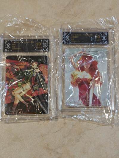 夜之极第三十七期 （12月20日周六晚9点截拍，欢迎竞拍） - CCG&焱卡 art系列 烛红+大花蕙兰 炫彩 10p