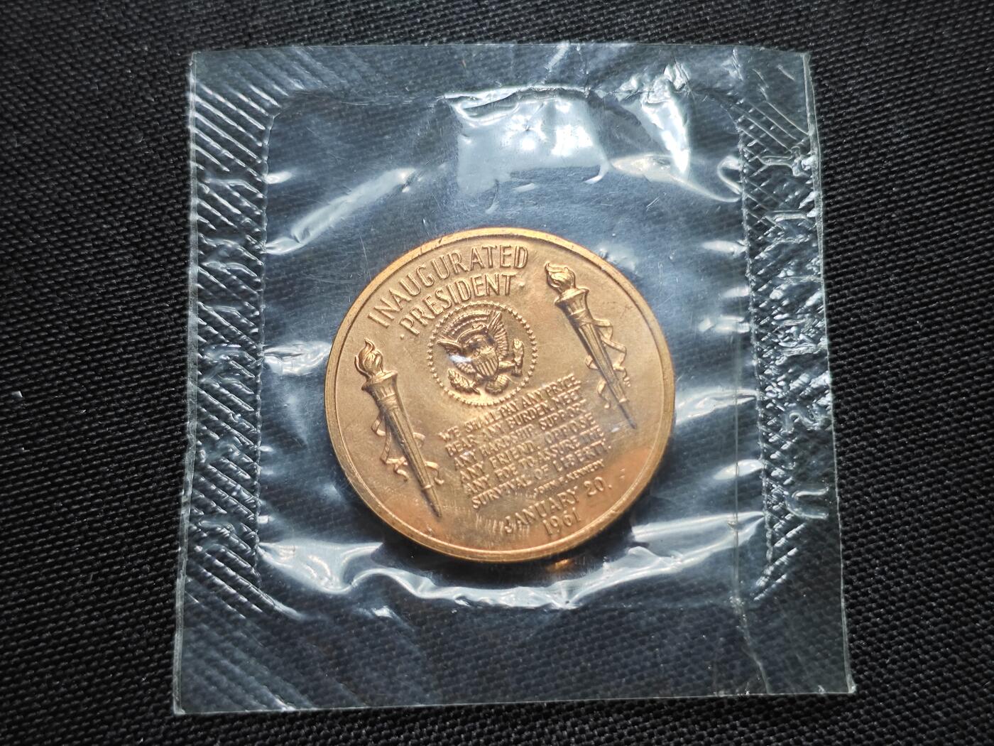 KK钱币收藏小铺 《套币 好品/批量散币专场》  2月预留时间 周末发货  美国 总统纪念章 塑封未开