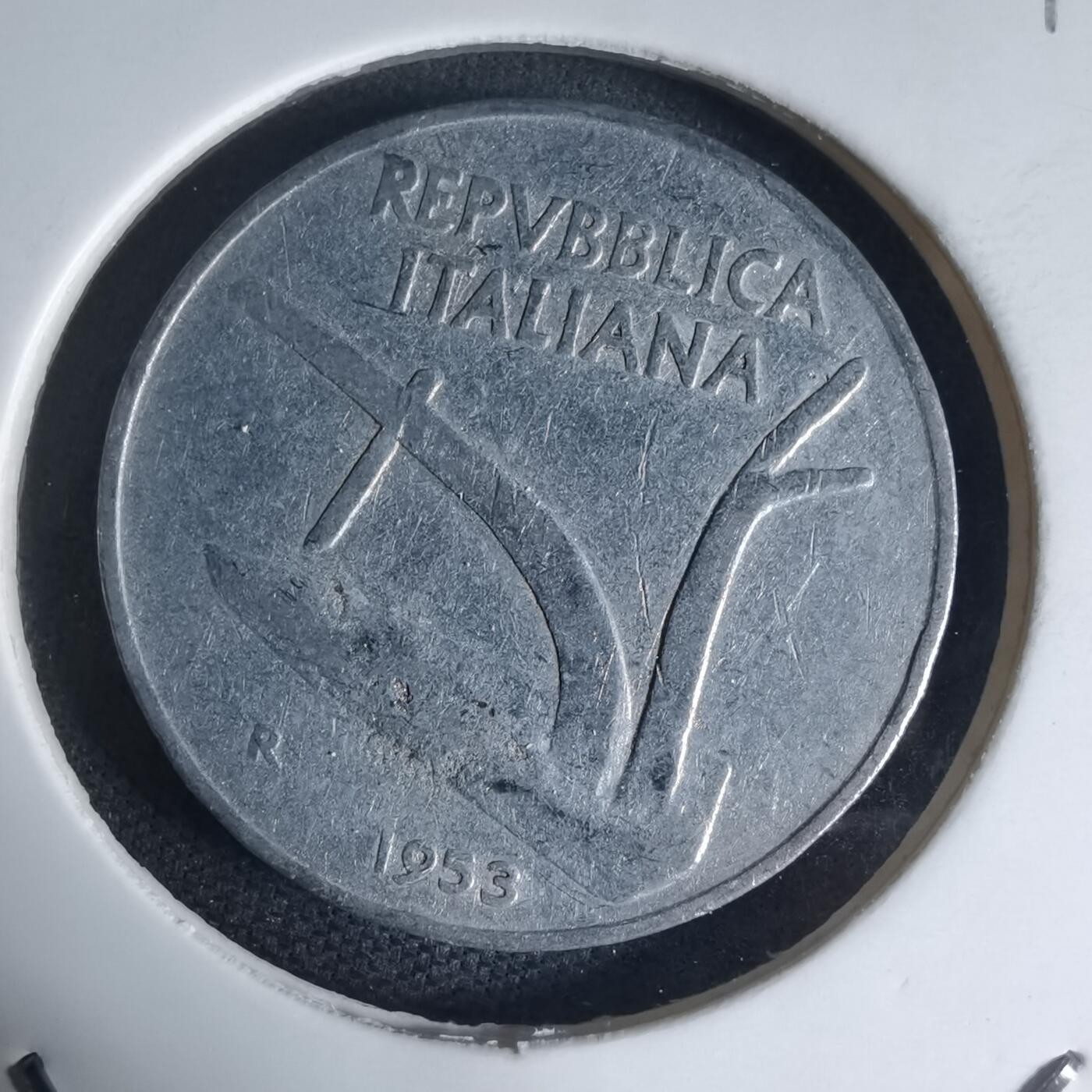 沼泽如烟--第941场 意大利1953年10里拉