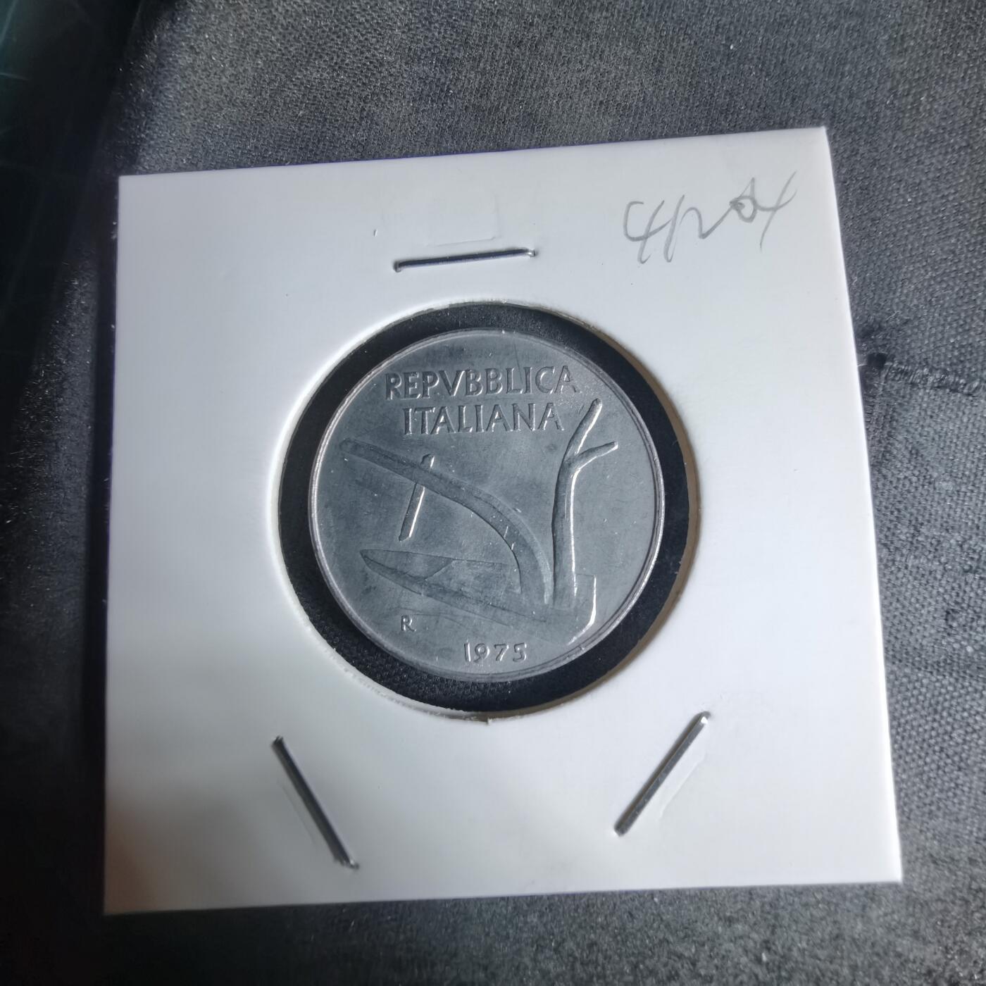 沼泽如烟--第941场 意大利1975年10里拉