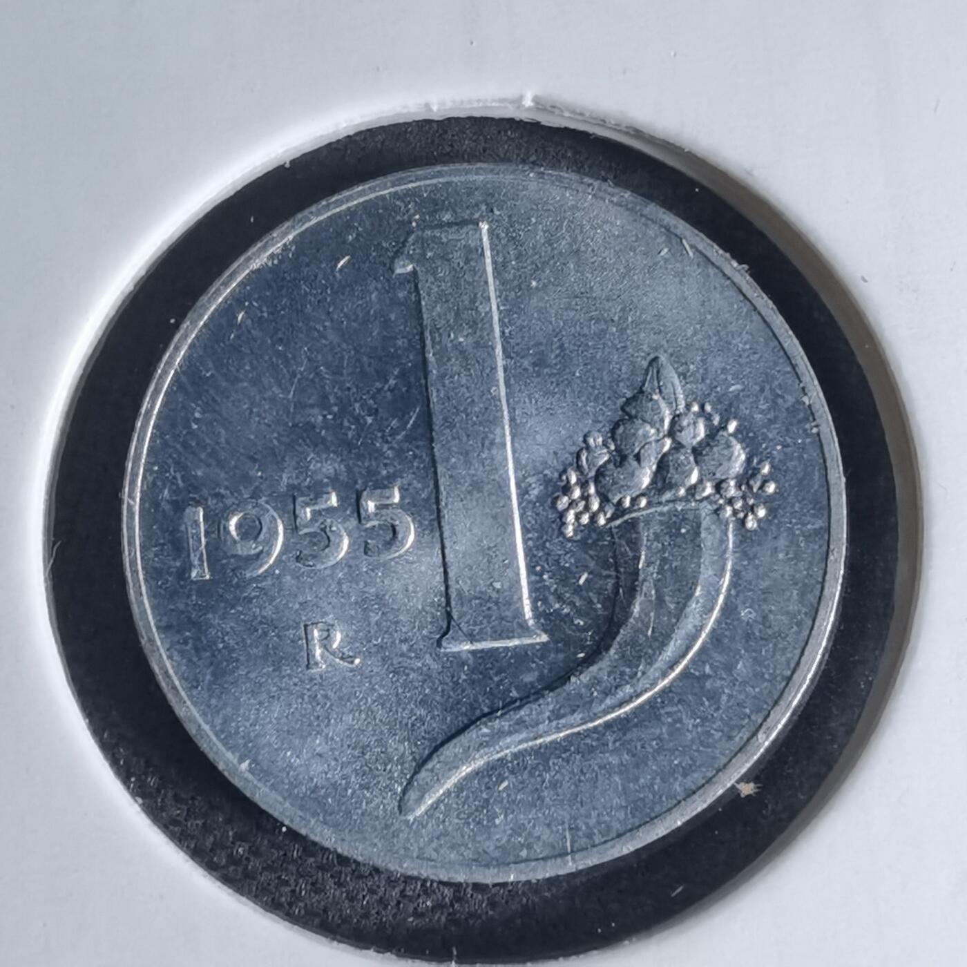 沼泽如烟--第941场 意大利1955年1里拉