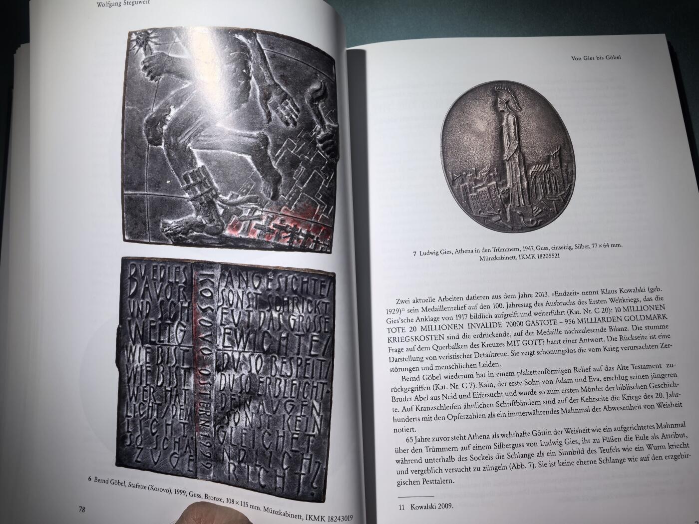 盛世勋华——号角文化勋章邮票专场拍卖第294期 德国柏林钱币博物馆出版 第一次世界大战纪念章牌目录 280页