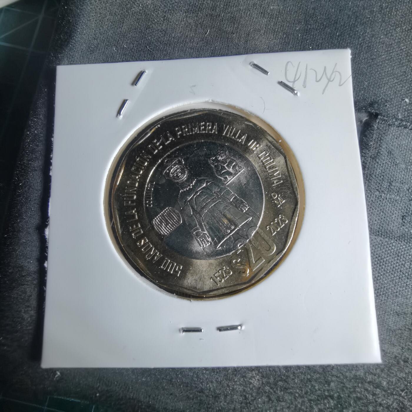 沼泽如烟--第941场 墨西哥2023年20比索纪念币