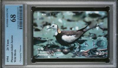 【琪哥网】评级磁卡综合场(118） - 【PCGS68】重庆野鸟散卡