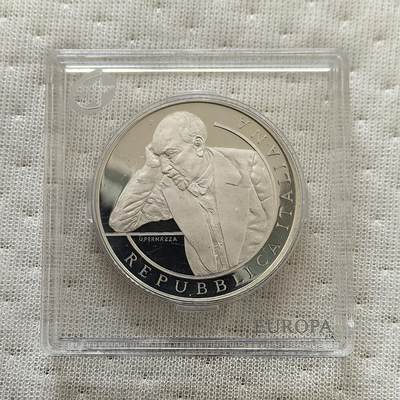 道一币馆币章第一百六十场 - 欧洲之星 意大利2013年作家路伊吉·皮兰德娄10欧元精制银币 22g 925S 7000