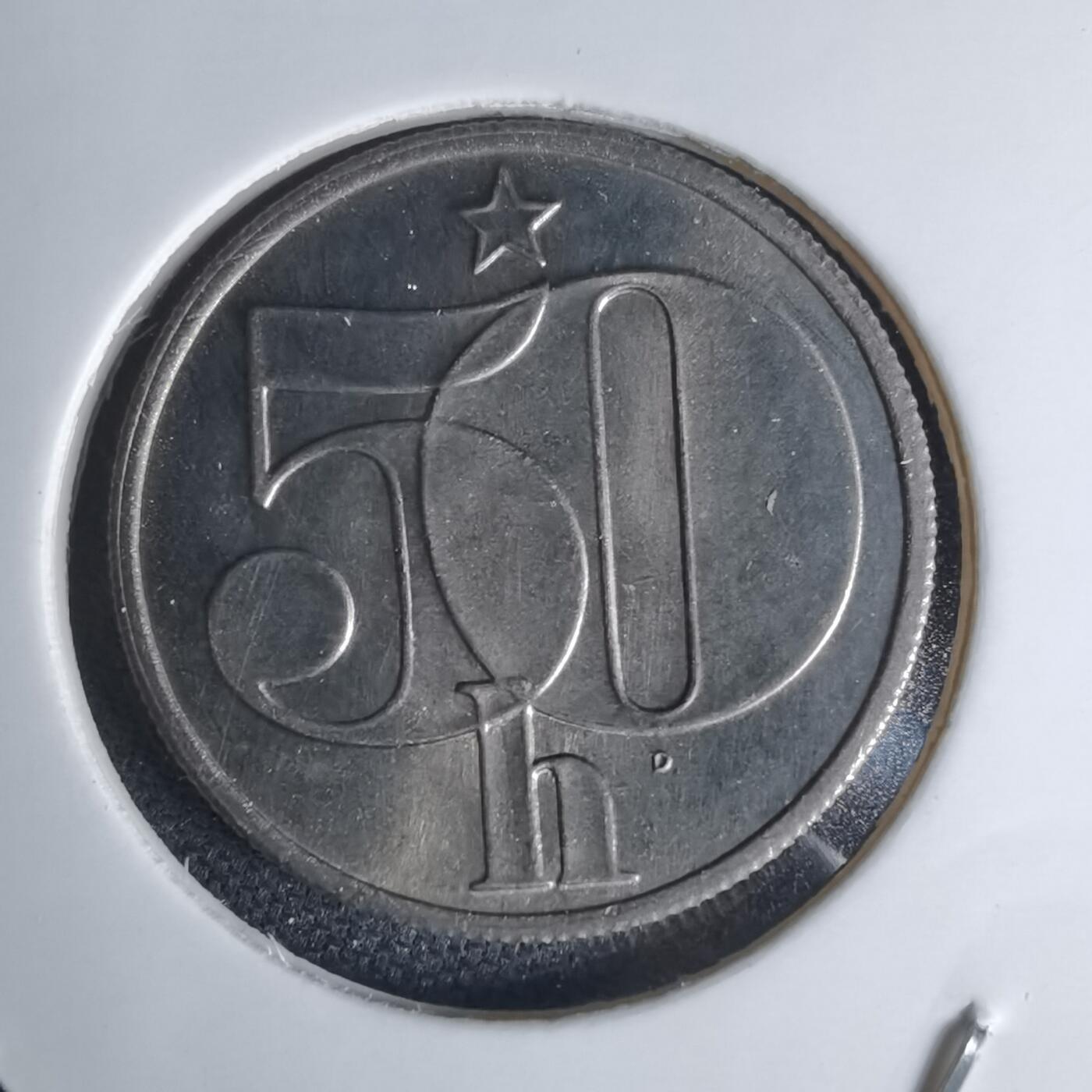 沼泽如烟--第941场 捷克斯洛伐克1978年50赫勒