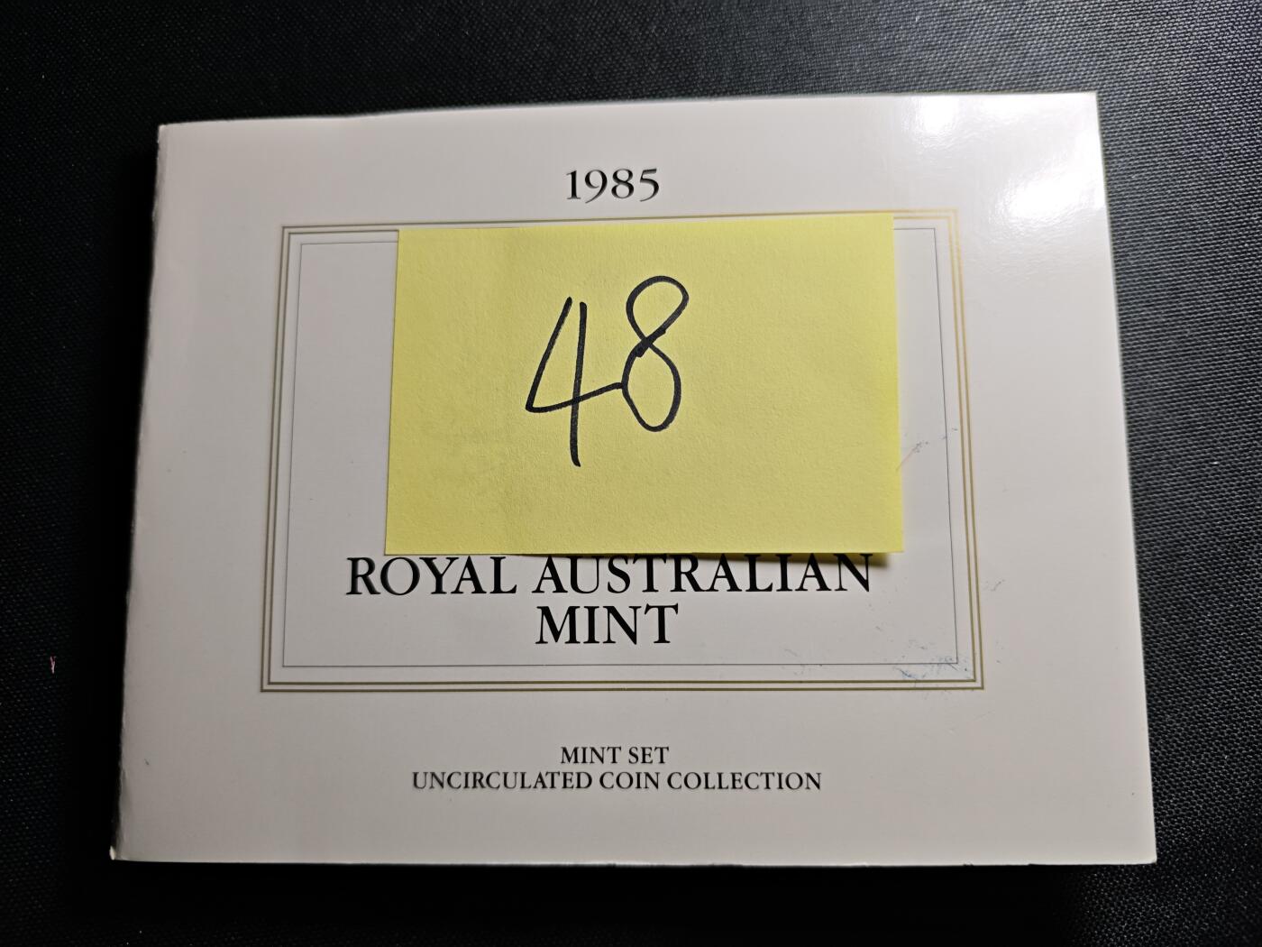 KK钱币收藏小铺 《套币 好品/批量散币专场》  2月预留时间 周末发货  1986澳大利亚大小面值清年一套