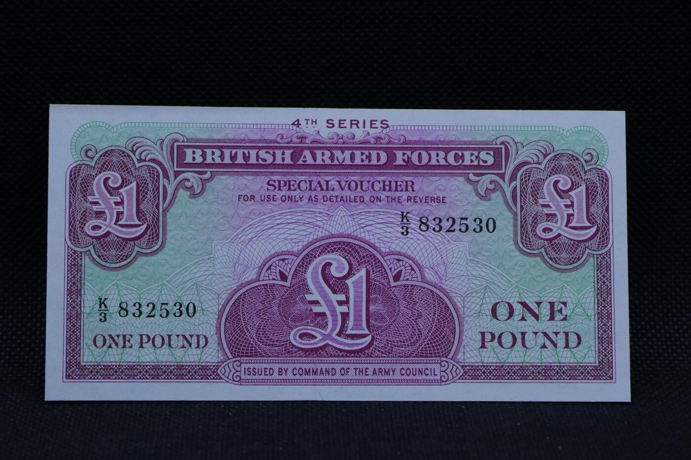 【淘币小摊】限时拍第八百三十四拍  纸币场  满百包邮可预留两周  周一统一发货    英国1镑军票