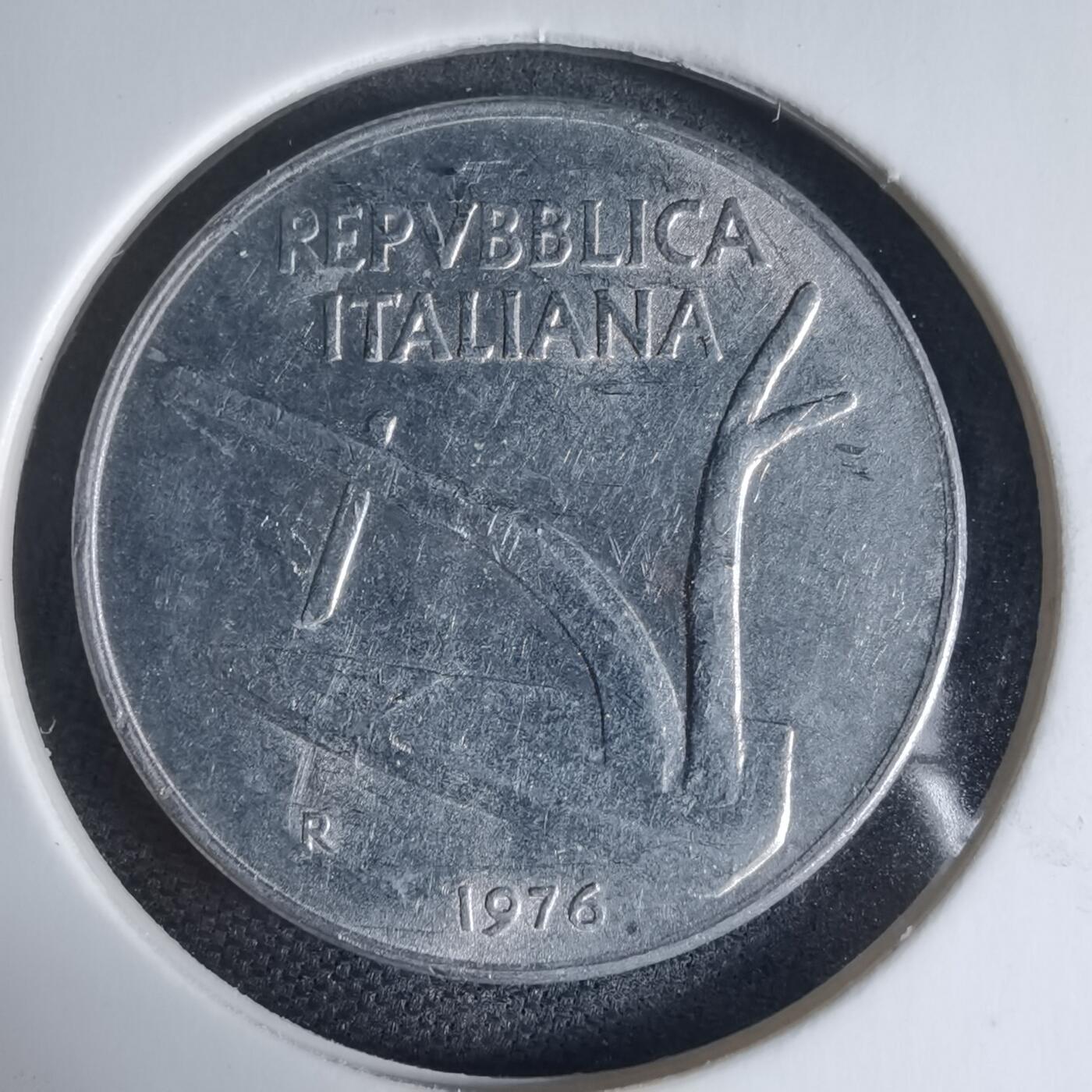 沼泽如烟--第941场 意大利1976年10里拉