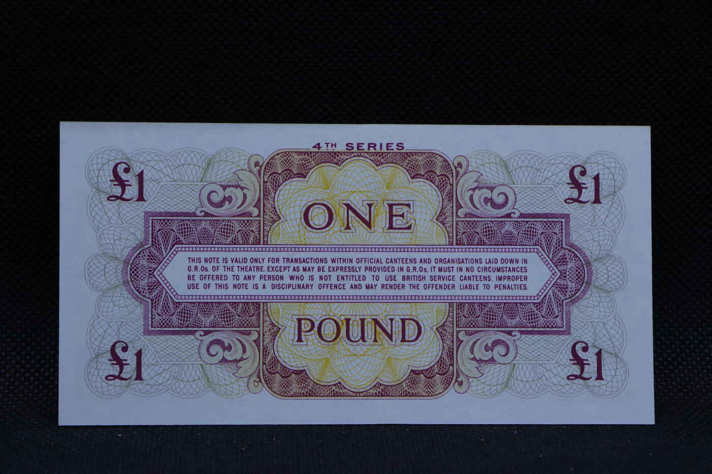 【淘币小摊】限时拍第八百三十四拍  纸币场  满百包邮可预留两周  周一统一发货    英国1镑军票