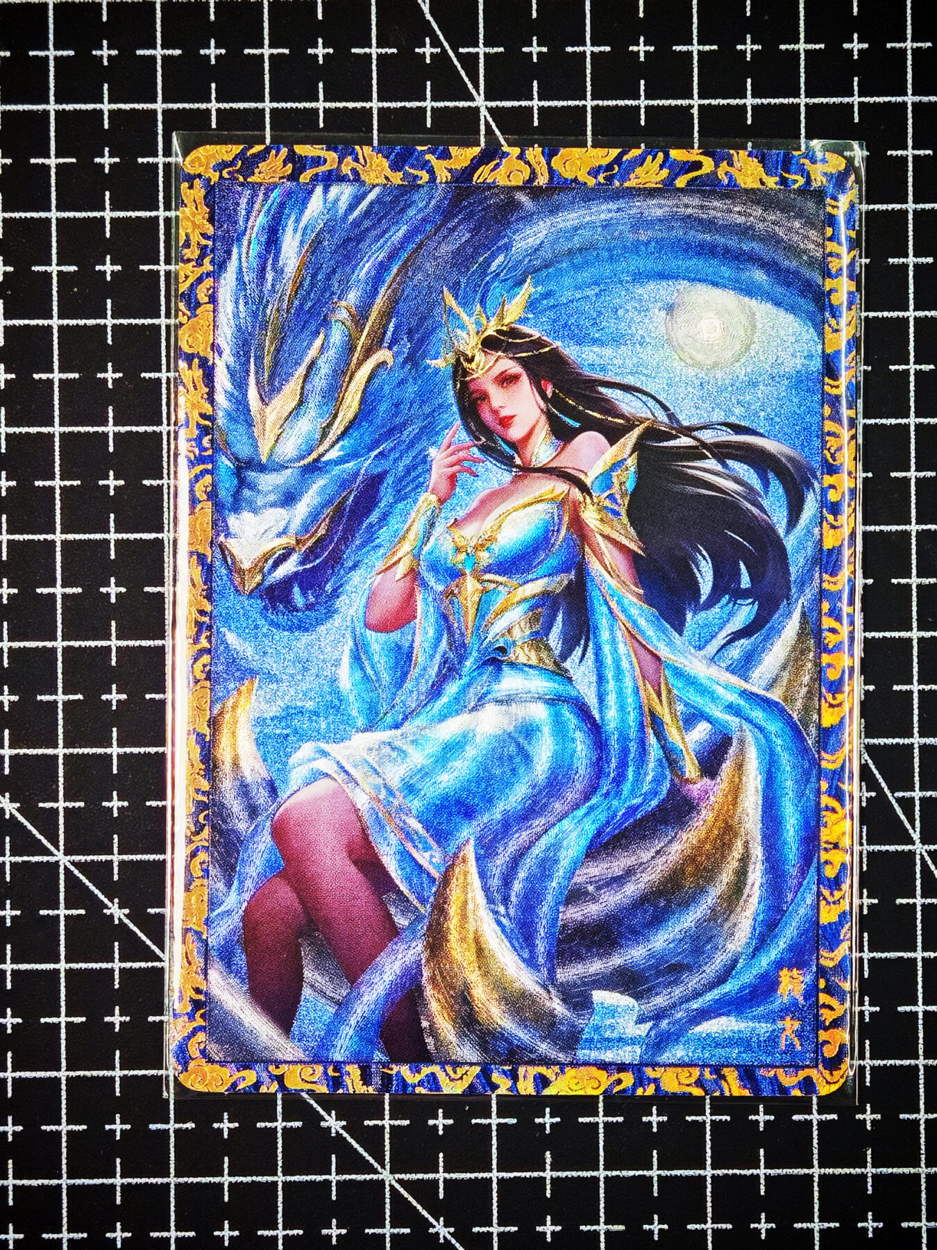 琦卡当当铺～第26期★★各种小漏~支持寄存★★~【9点40结束】扫码加群抽[包邮券]~ 玩卡秀茉莉卡牌-龙女 jiasvn绘  粗闪 1张