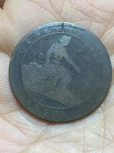 2025年第一百三十八场(总第一百六十四场）外国好品散币场(免佣金) - 西班牙1870单年份5分(临时政府时期)