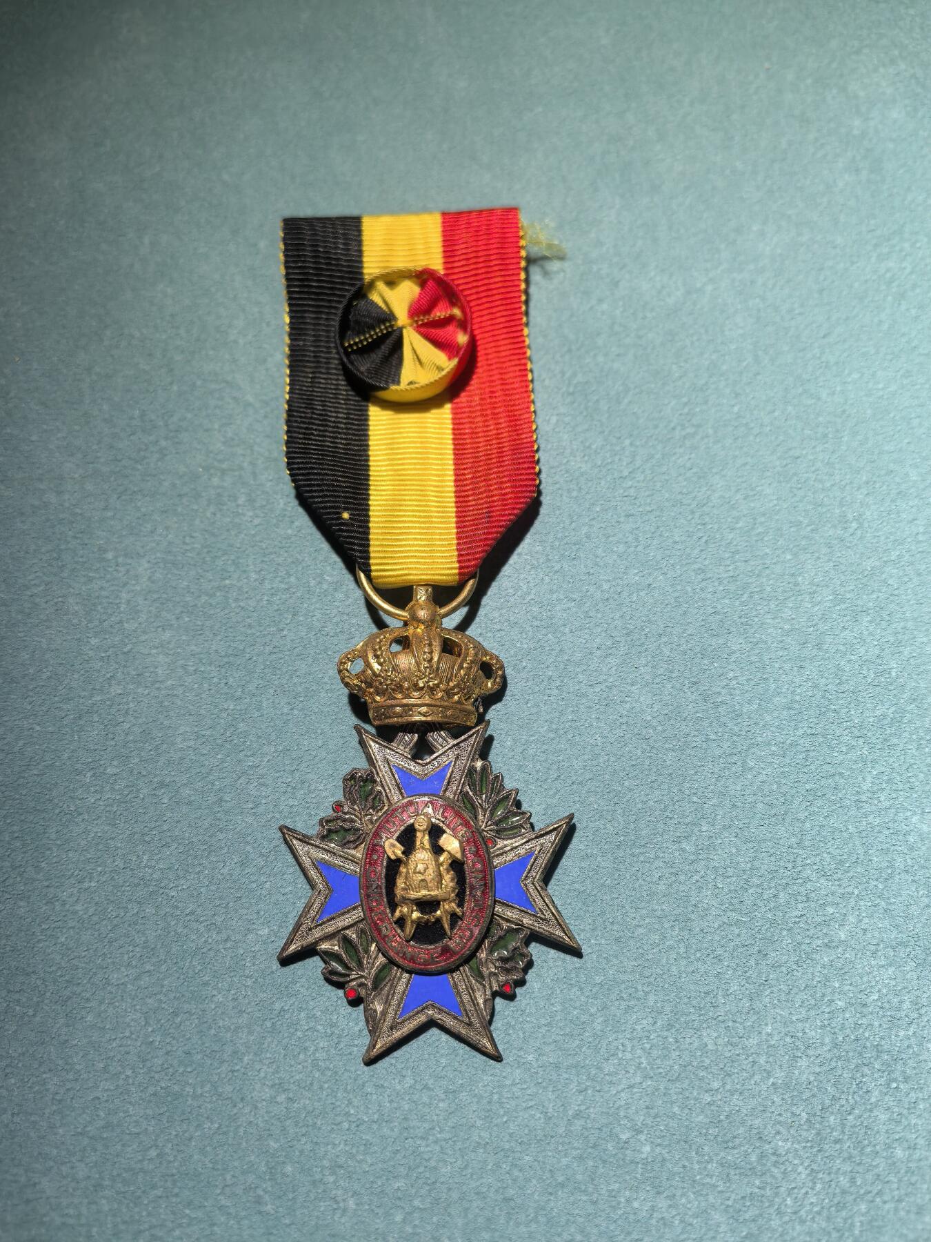 盛世勋华——号角文化勋章邮票专场拍卖第294期 比利时特级一等劳动功勋奖章 银制