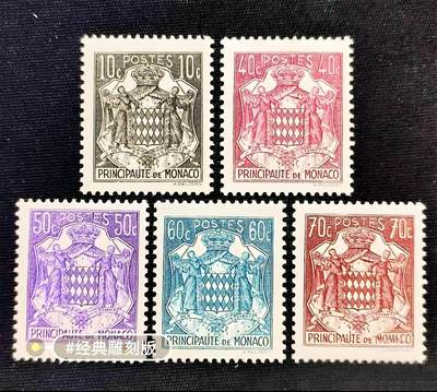 摩纳哥悄悄诞生的一套精美《国徽纹章》纪念邮票 - 摩纳哥悄悄诞生的一套精美《国徽纹章》纪念邮票
