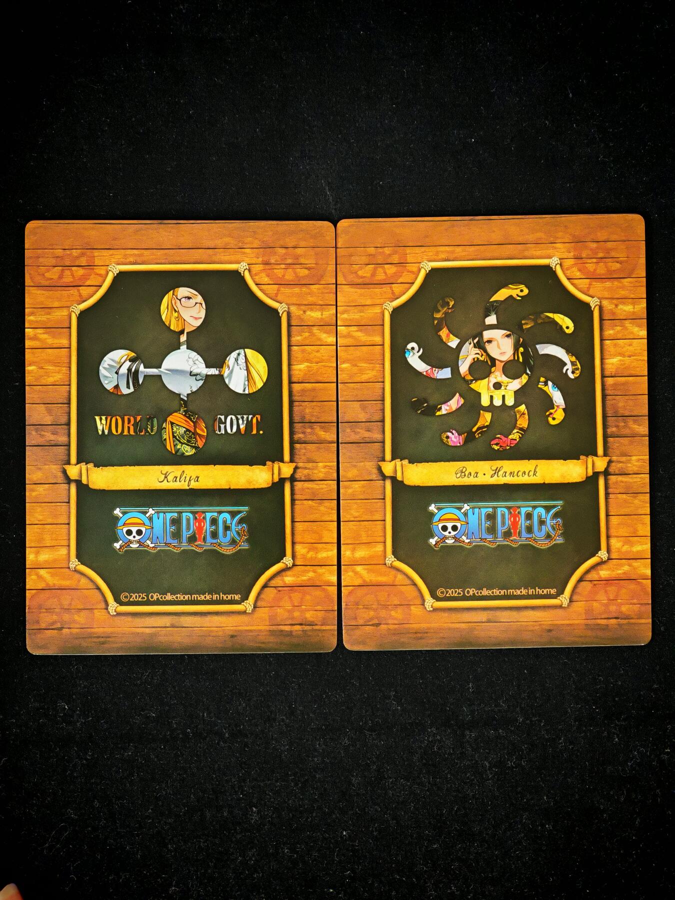 琦卡当当铺～第26期★★各种小漏~支持寄存★★~【9点40结束】扫码加群抽[包邮券]~ 奇点卡牌 海贼王粗闪一对  2张