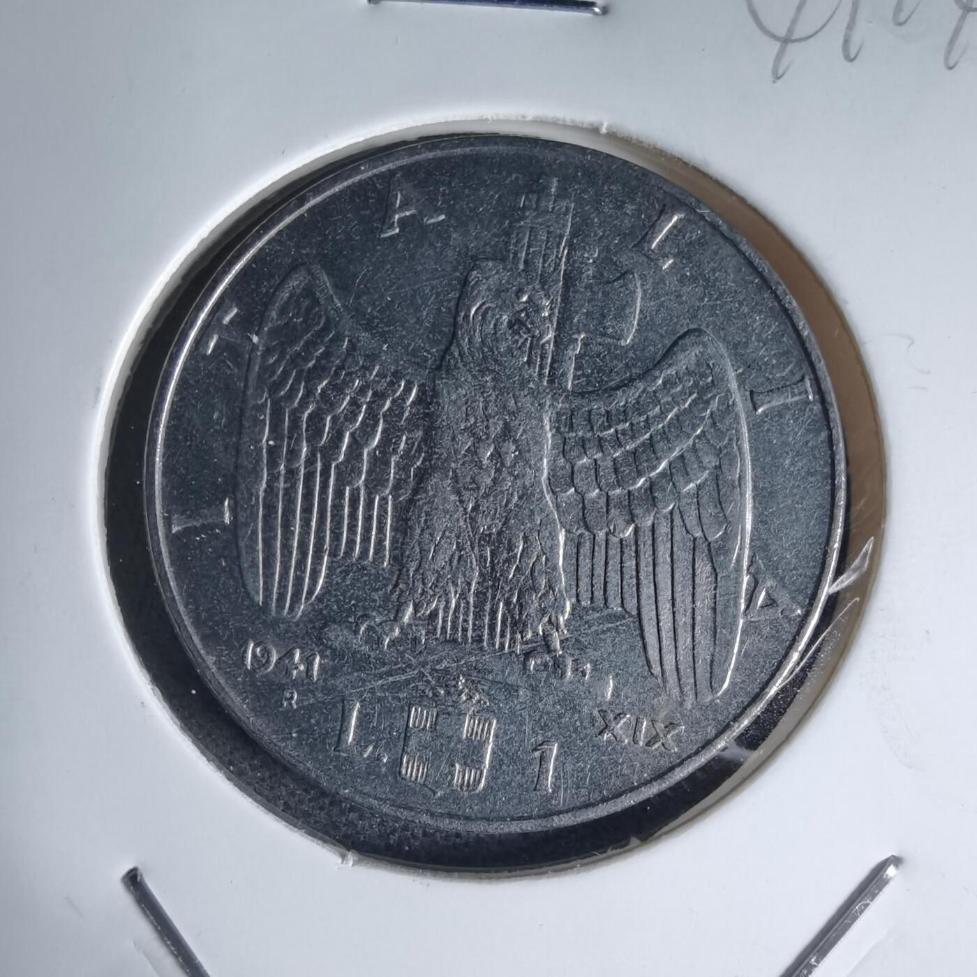 沼泽如烟--第941场 意大利1941年1里拉