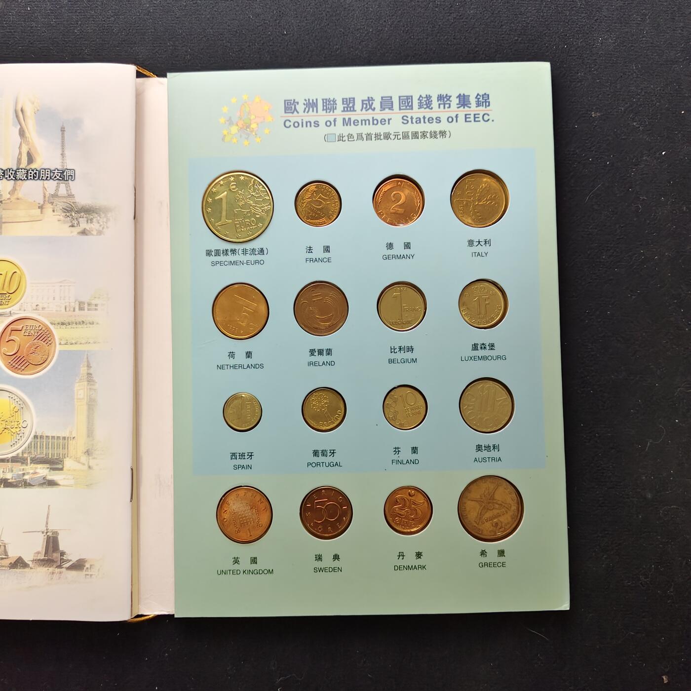 【全场包邮】纯粹捡漏拍489场（免费代拍第26场） 【收藏品】欧洲钱币护照收藏套装