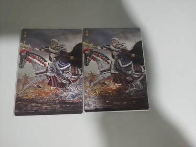 光影卡牌第27期，各家亲签，各家套卡，持续收拍品 - 卡德曼三国，马超粗闪2张限编